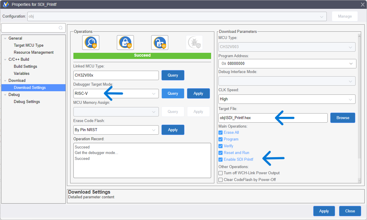 設定変更 - Download