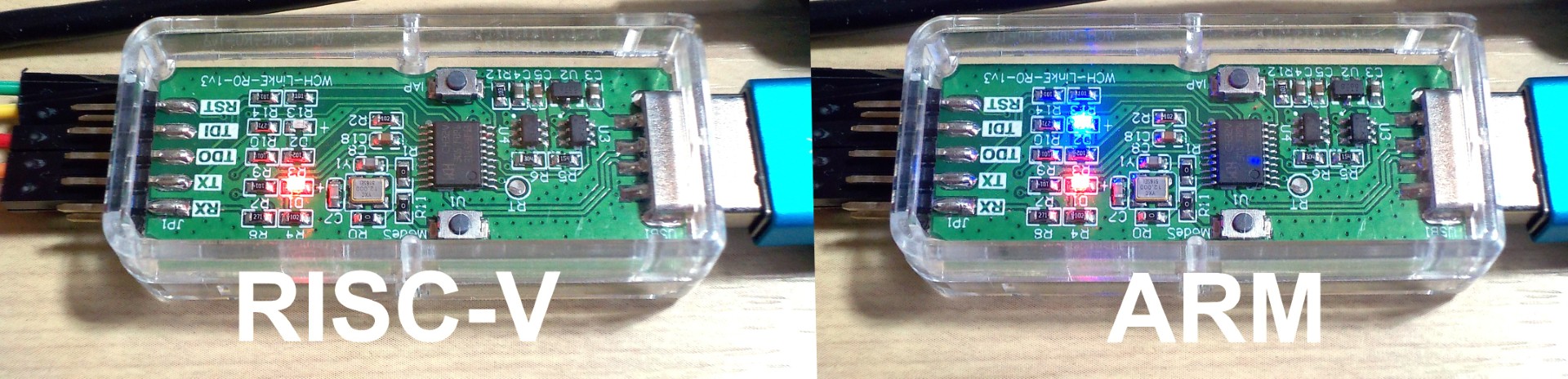 WCH-LinkEのモード